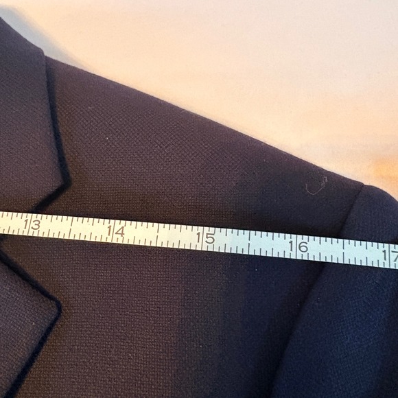 Vintage Hickey Freeman Mens 38R Lindsey Model 100% Worsted Wool Blazer Navy USA - Picture 10 of 12